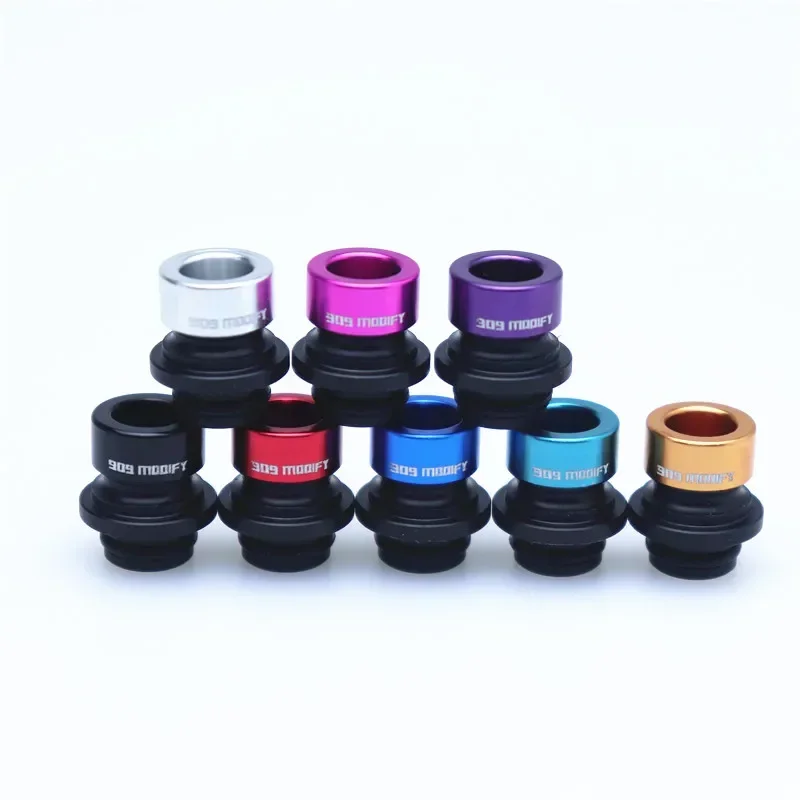 510 909 moDIFY Aluminum DRIP TIP Multicolor colour 510 Straw Joint