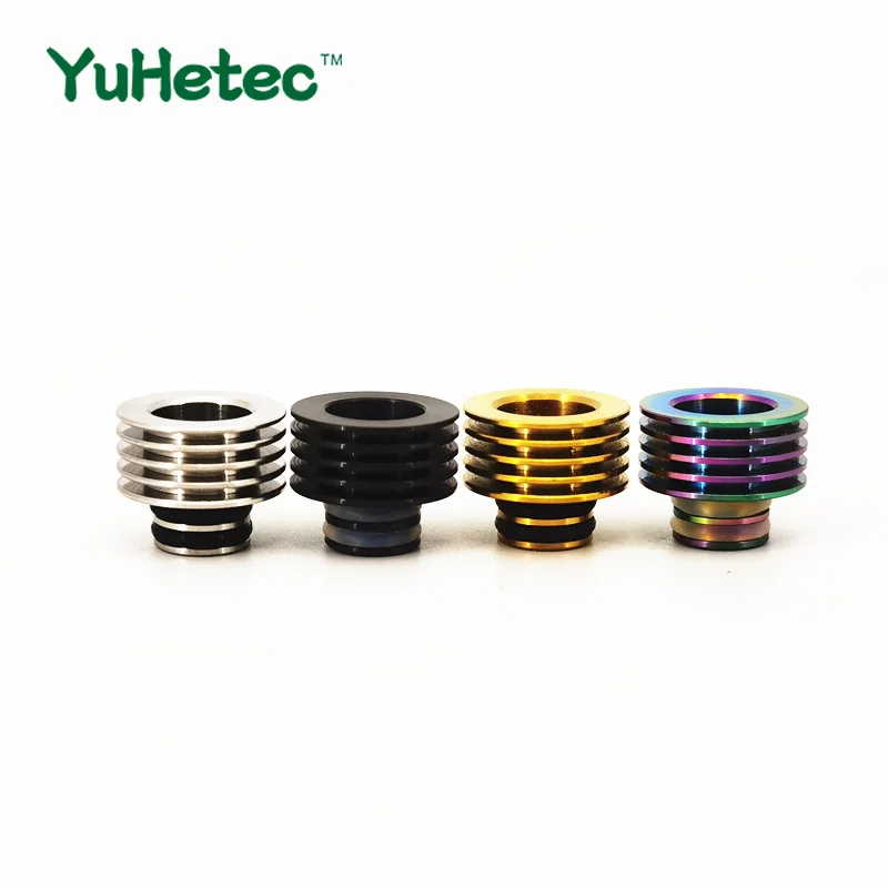 1pcs/lot 510 Drip Tip Heat Sink Adaptor Connector Metal Heat Insulation 510 To 510 Holder Adapter Tank Accessory