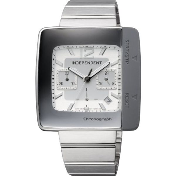 INDEPENDENT Наручные часы BR1-510-11 Silver Мужские из нержавеющей стали NEW из Японии